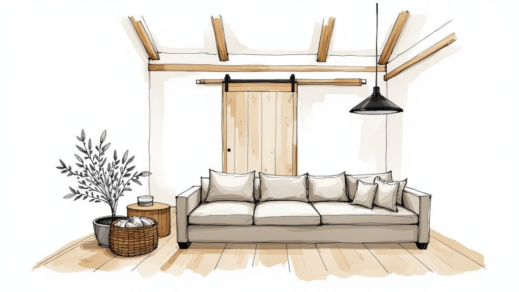 10 Fresh Modern Farmhouse Decorating Ideas for 2025