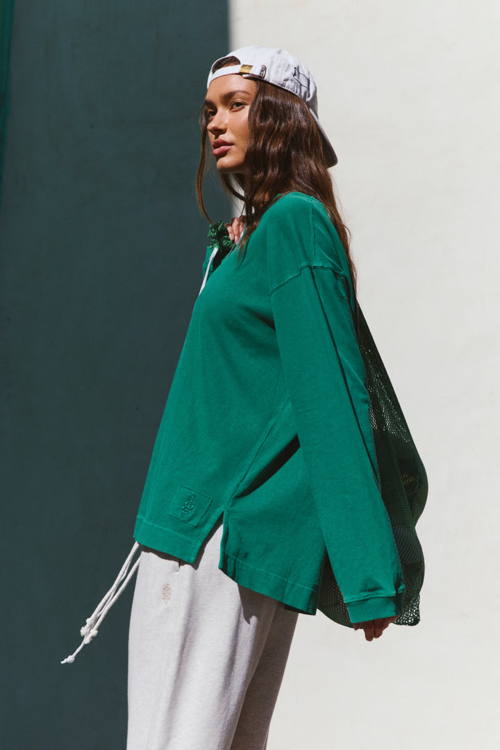 Hustle Layer Green Glow