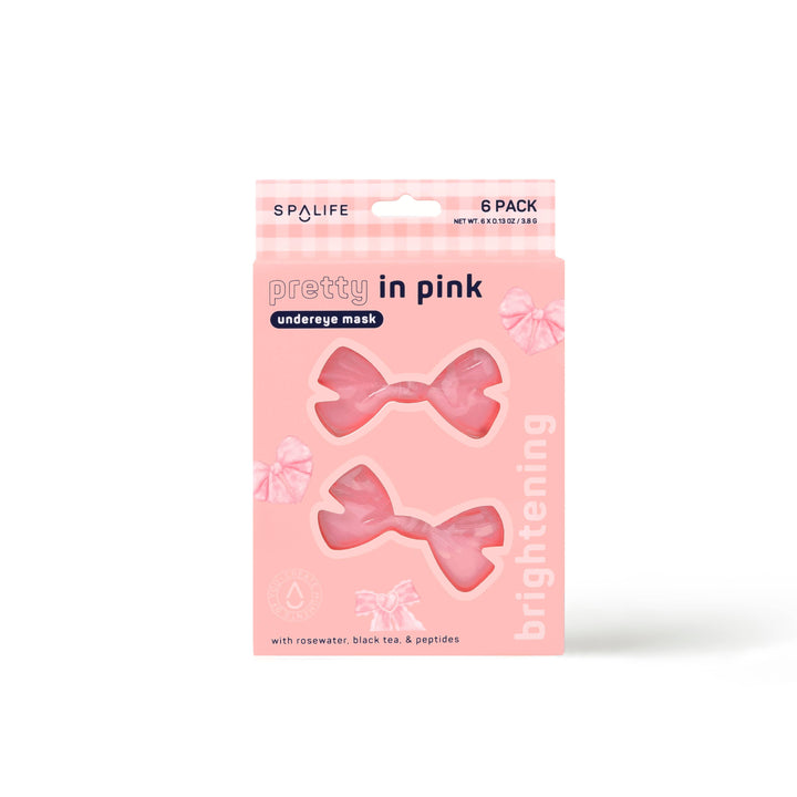 Pretty in Pink! Brightening Undereye Masks - 8 Pack
