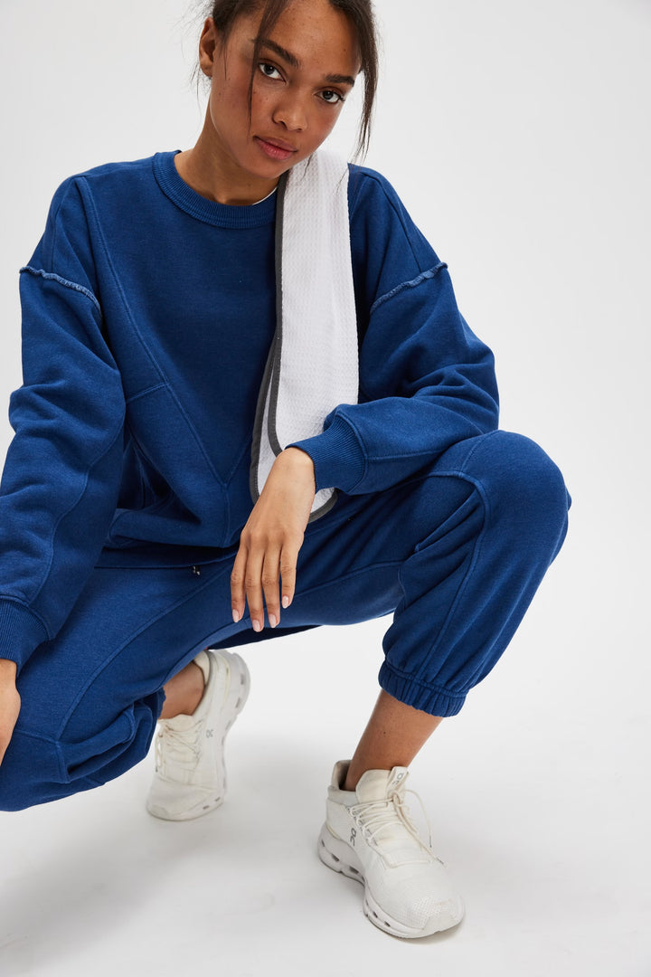 Making It Jogger Black Grape