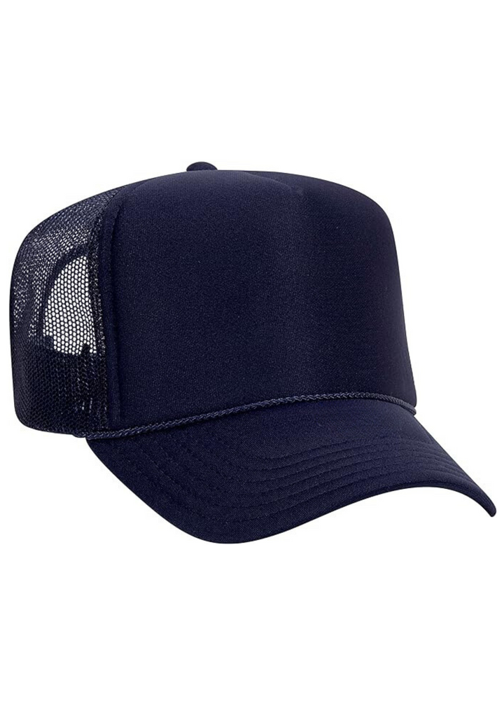 Navy Trucker Hat