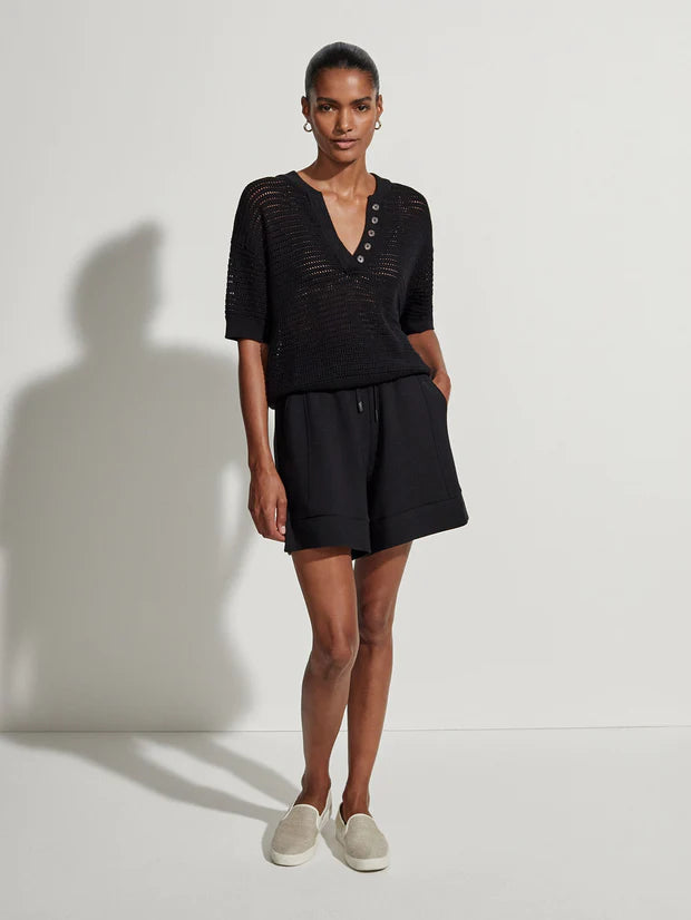 Callie Knit Top Black