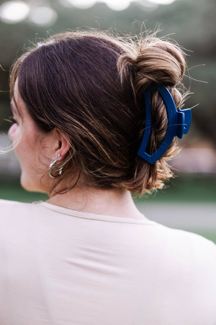 Open Hair Clip | Large | Midnight Rain