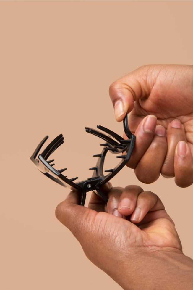 Open Hair Clip | Large | Coconut White