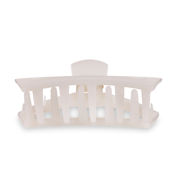 Open Hair Clip | Large | Coconut White