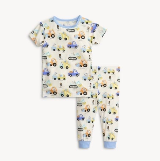 DELIVERED WITH HARE MODAL S/S PAJAMA SET