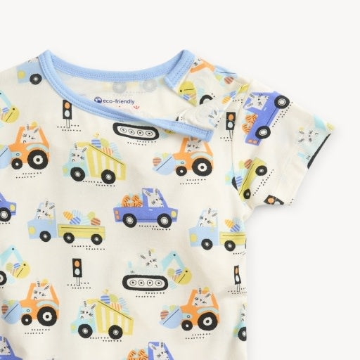 DELIVERED WITH HARE MODAL S/S PAJAMA SET