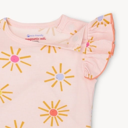 PUT ON YOUR SUNNIES MODAL RUFFLE S/S SHORT PJ