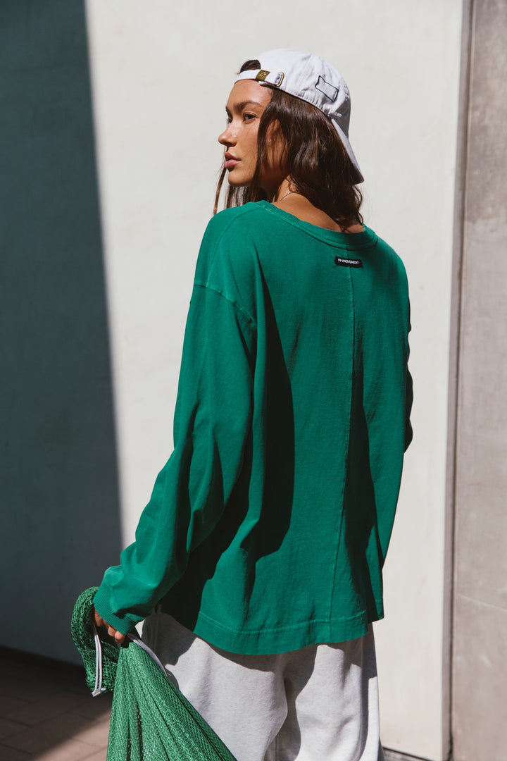 Hustle Layer Green Glow