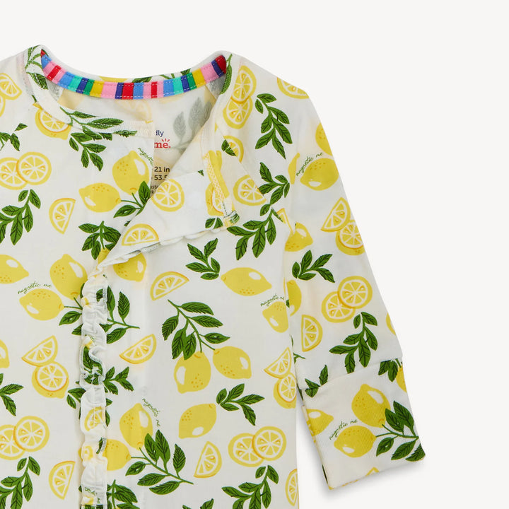 Simply the Zest Modal Magnetic Convertible Coverall W/ Ruffles