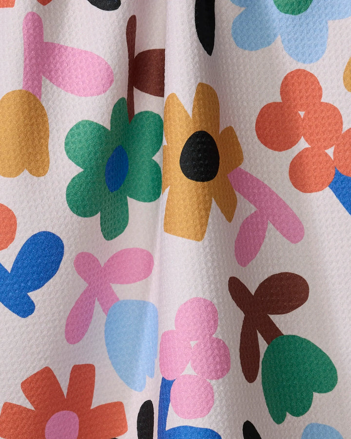 Sunny Bloom Tea Towel