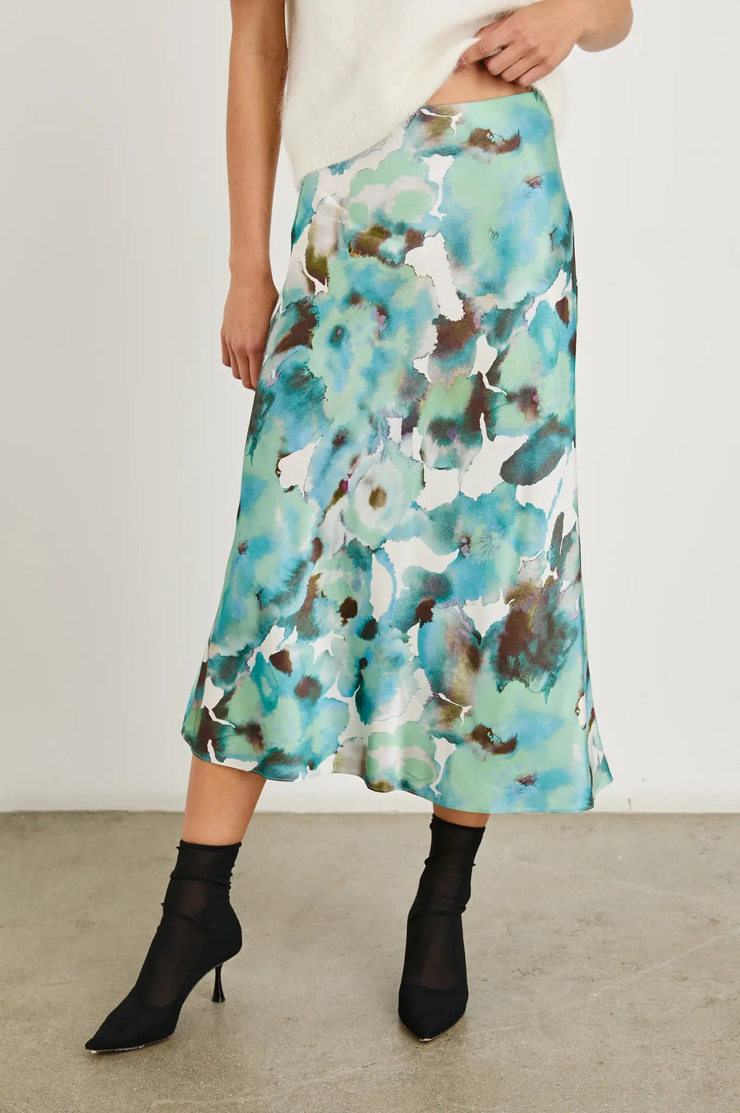 Anya Midi Skirt Verbena