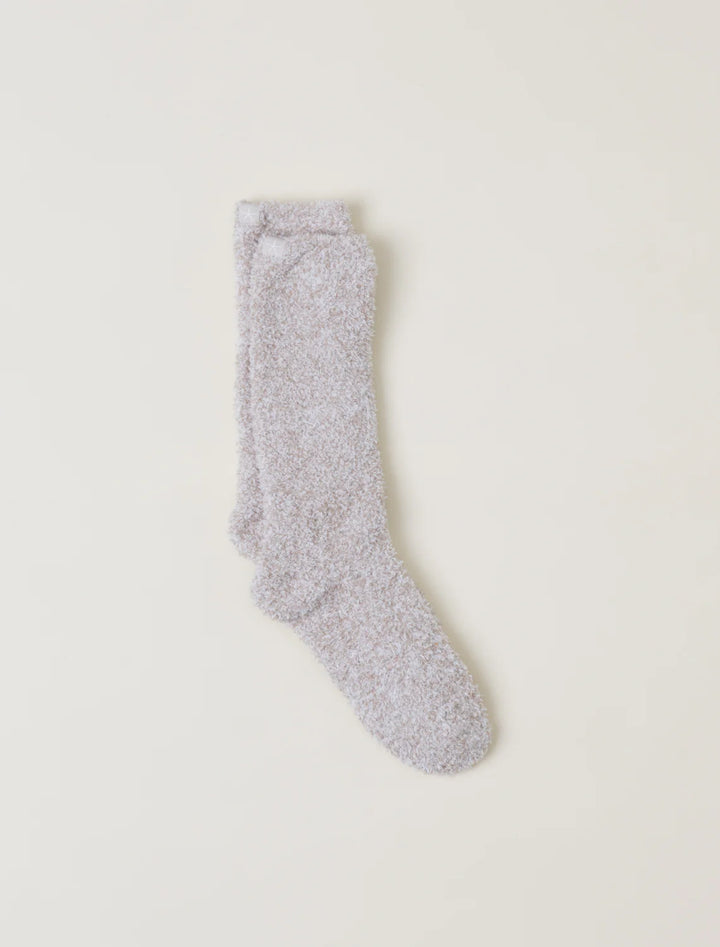 CozyChic® Heathered Socks Stone White