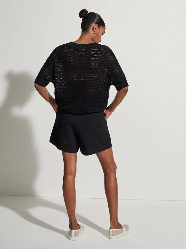 Callie Knit Top Black