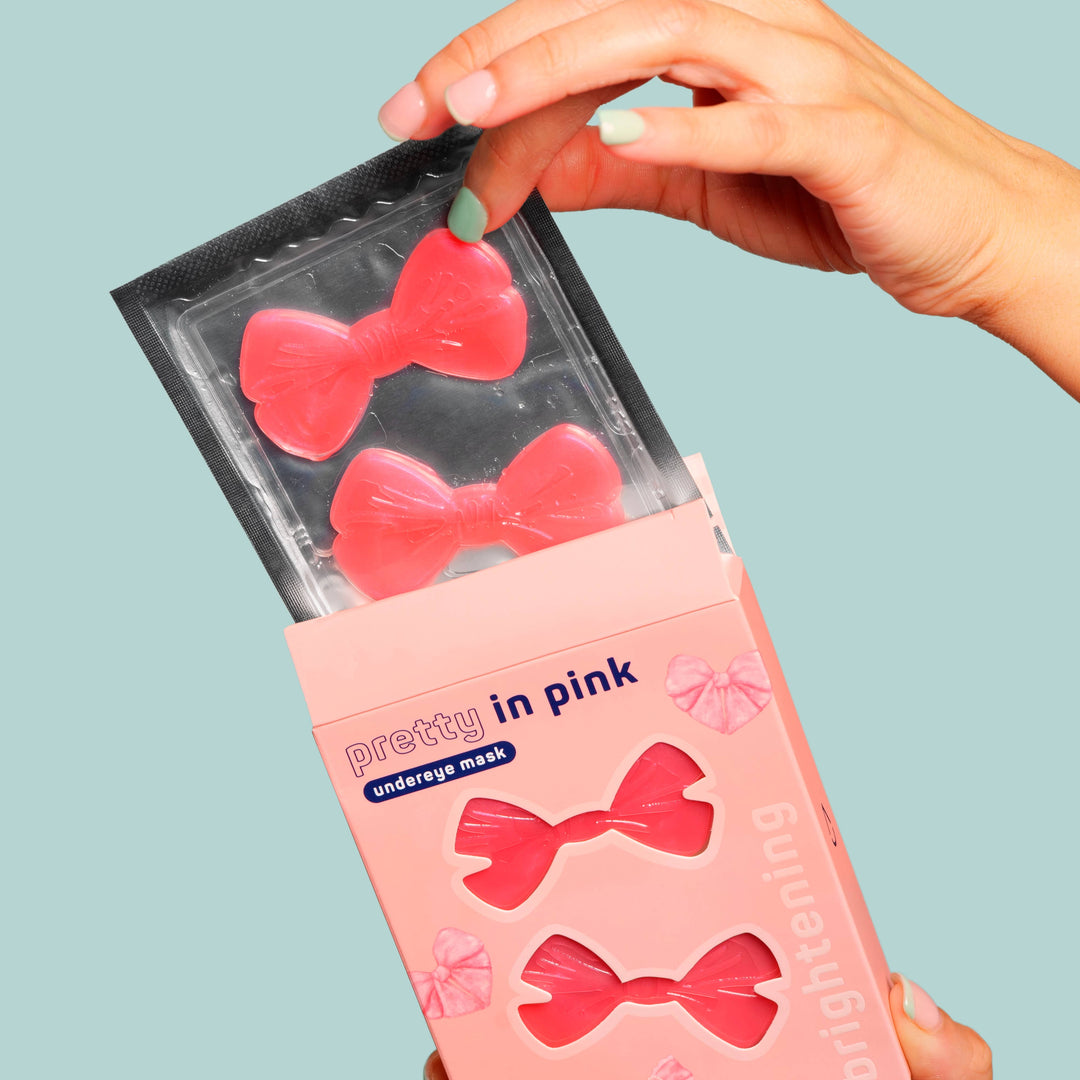Pretty in Pink! Brightening Undereye Masks - 8 Pack