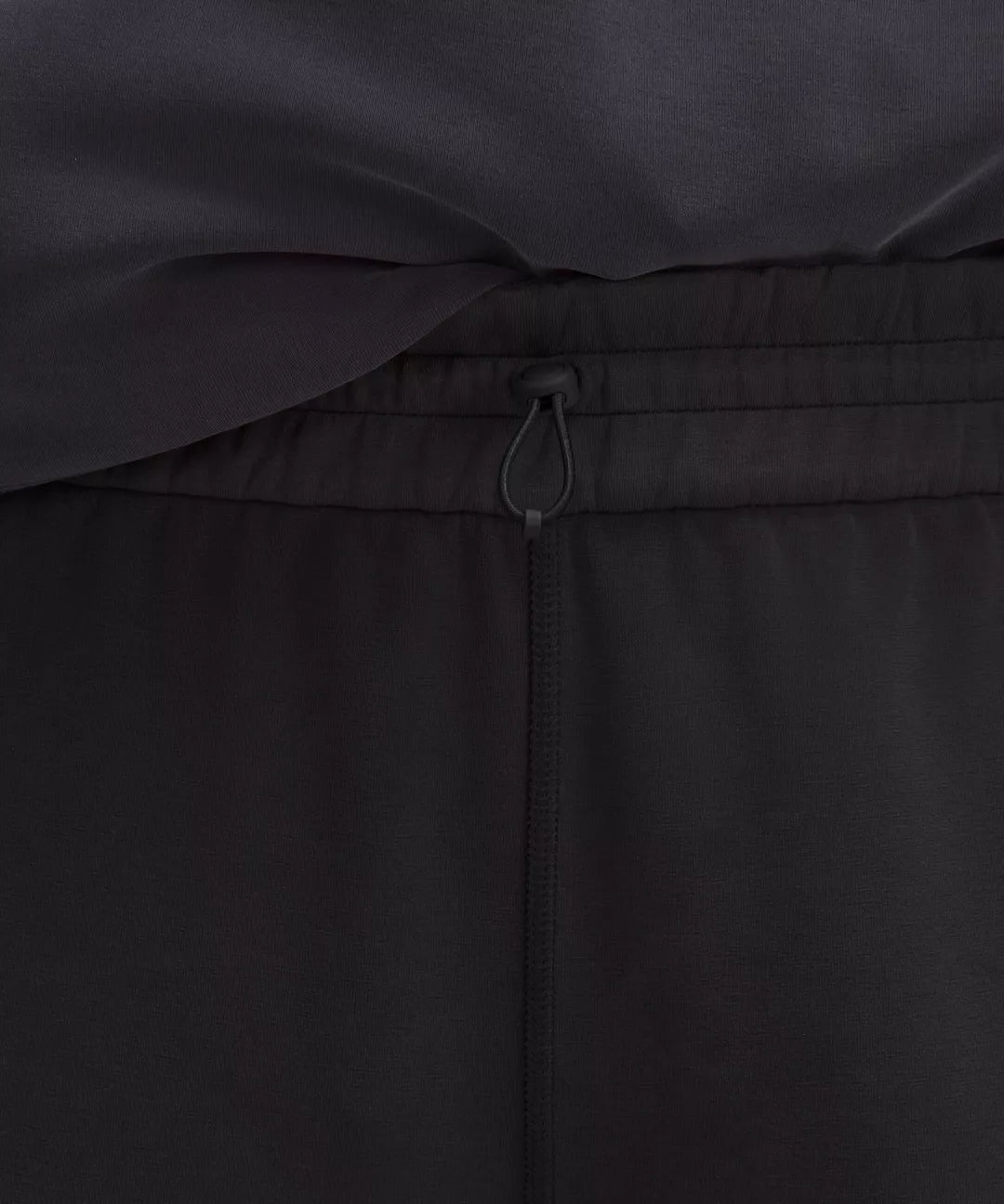 Black Softstreme shorts with a drawstring waist.