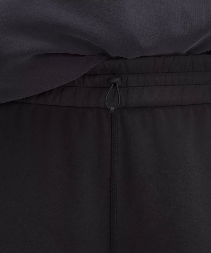 Black Softstreme shorts with a drawstring waist.