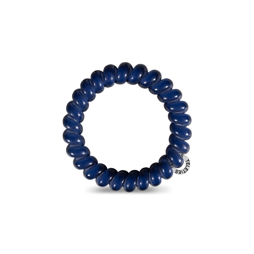 Spiral Hair Coils | Large | Nantucket Navy Hair Ties