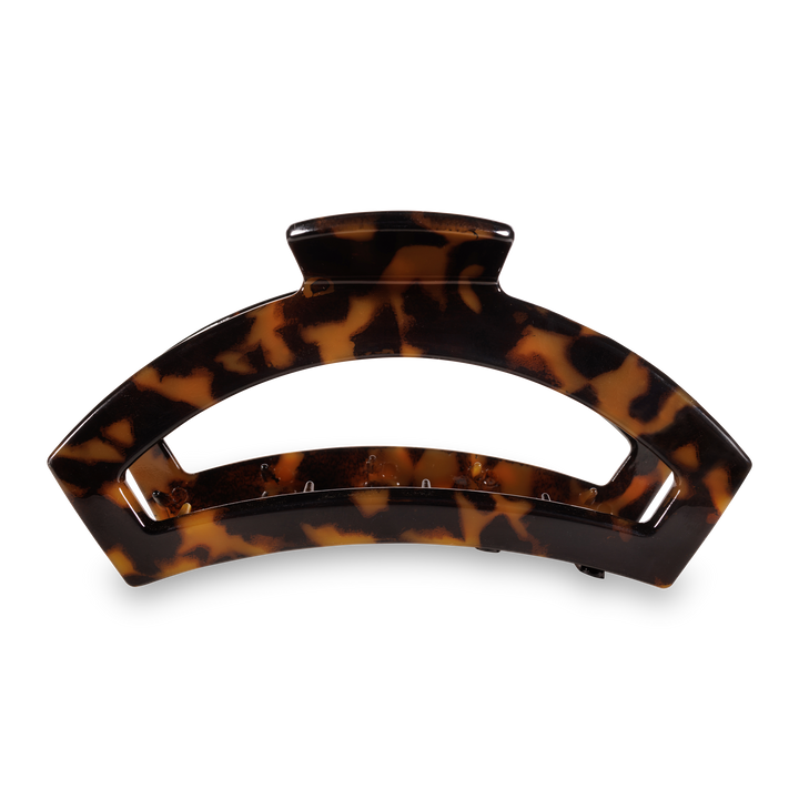 Open Hair Clip | Large |  Tortoise