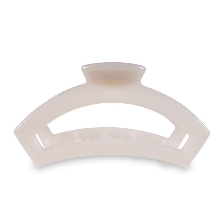 Open Hair Clip | Large | Coconut White