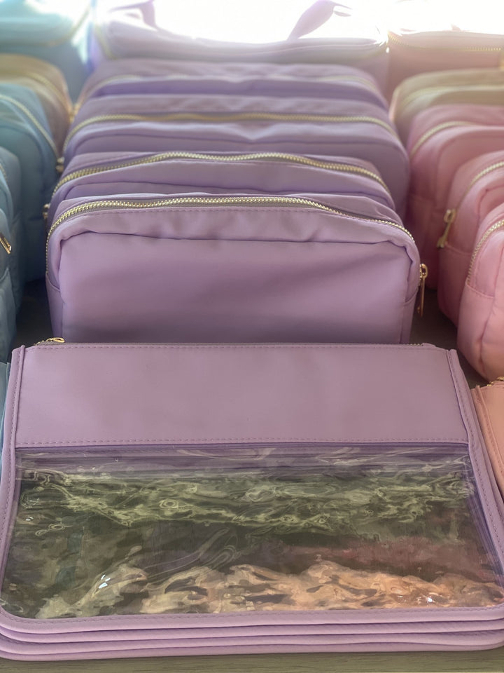 The Clear Pouch Purple