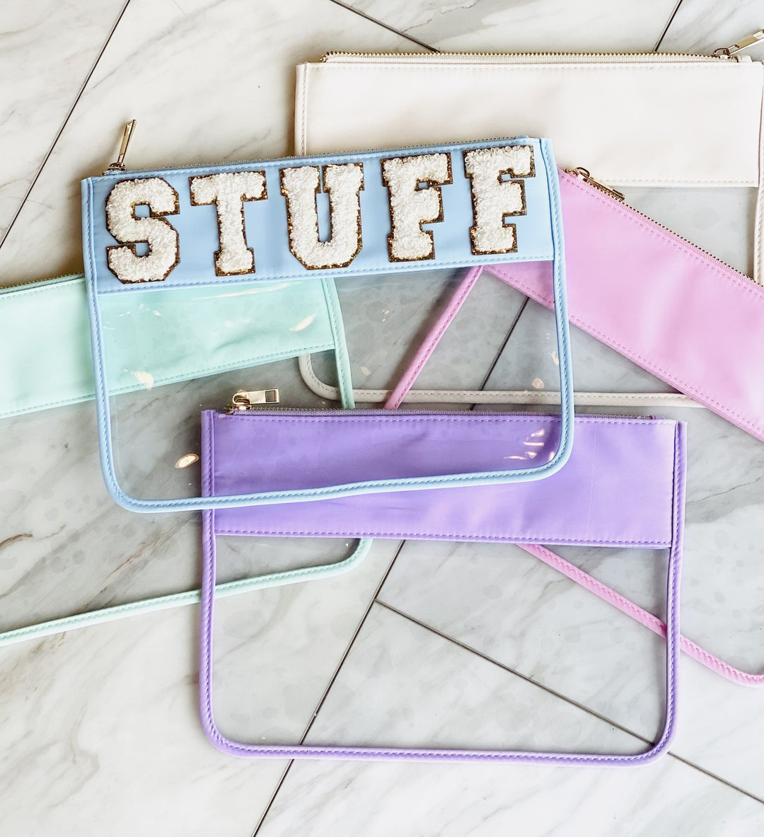The Clear Pouch Purple
