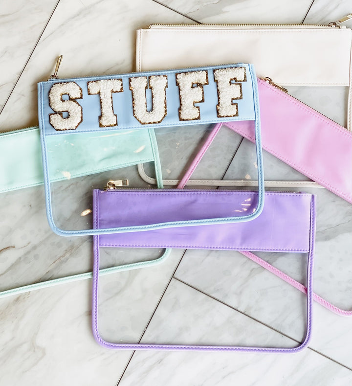 The Clear Pouch Purple
