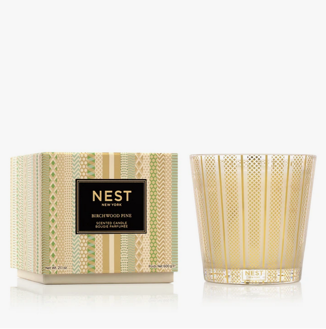 Birchwood Pine 3 Wick Candle