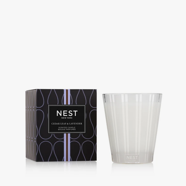 Cedar Leaf & Lavender Classic Candle
