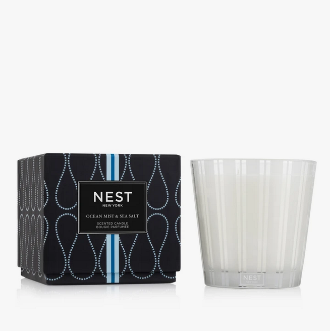 Ocean Mist & Sea Salt 3 Wick Candle