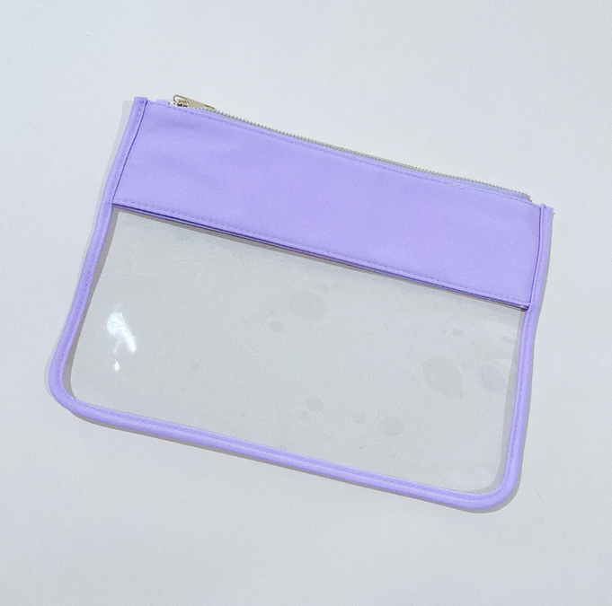 The Clear Pouch Purple