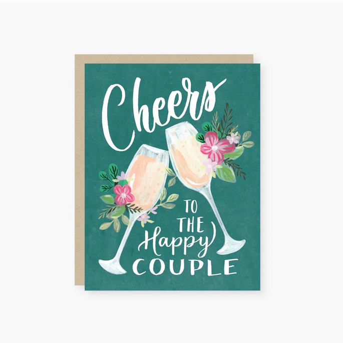 Cheers To The Happy Couple Card