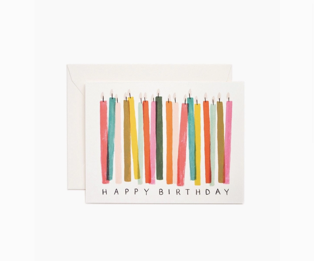 Birthday Candle Card