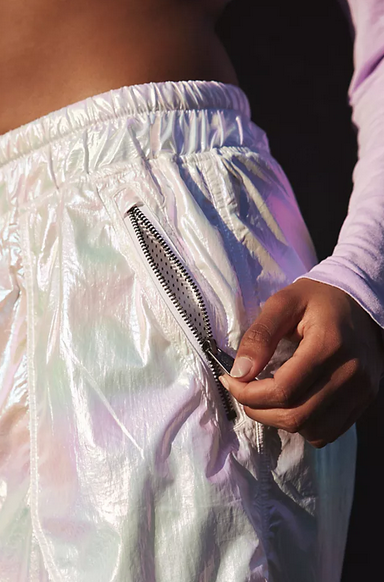 Shine Stadium Pants White Shine