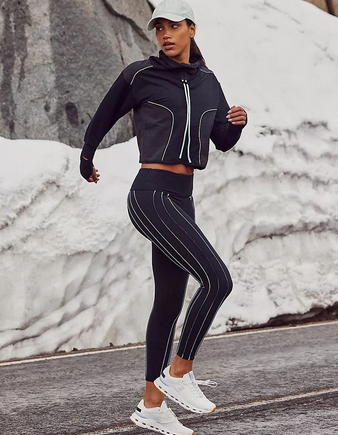 Run In Dawn Legging Black