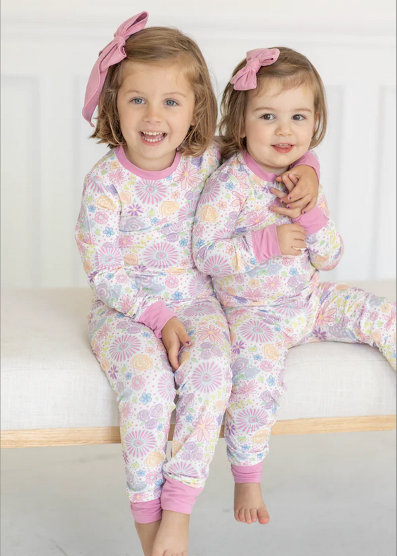 Dreamy Blooms By Debbie Vinyard Art 2pc Pjs