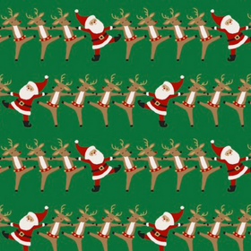 Christmas Can Can Coverall