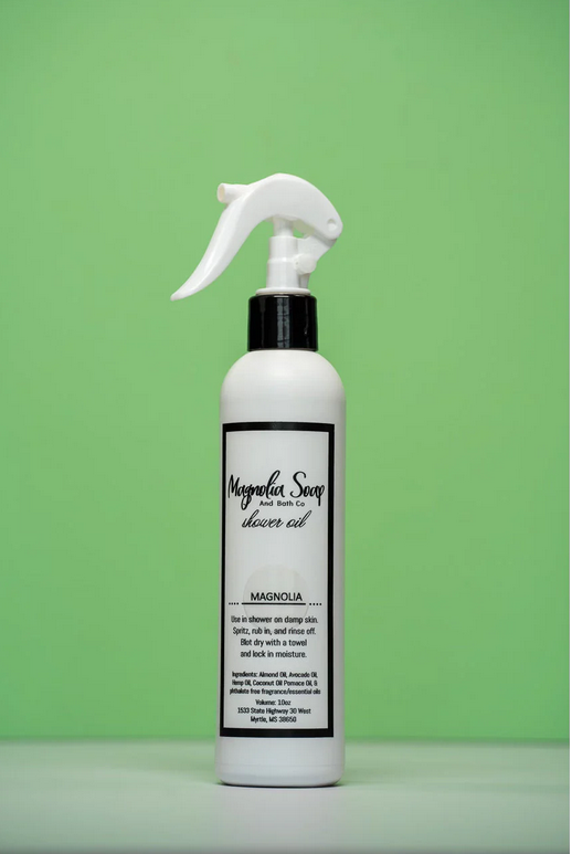 Magnolia Shower Oil 10 oz